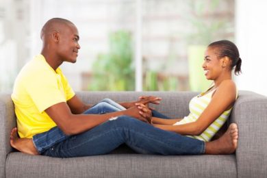 TNMCoupleCouchTalkHappy